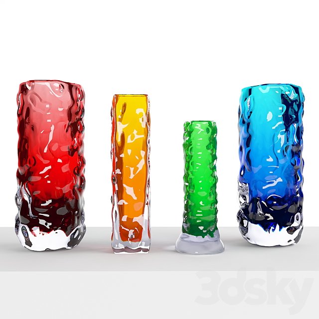 Whitefriars Glass Vases