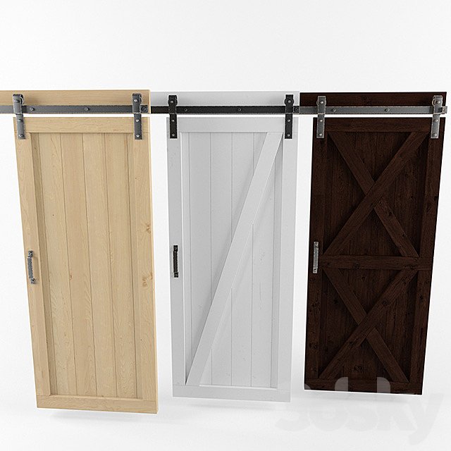 Wooden door coupe