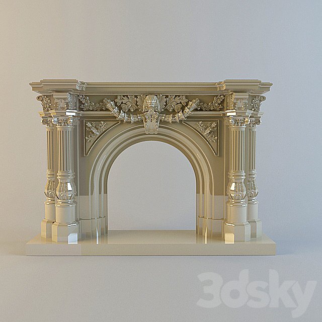Portal fireplace