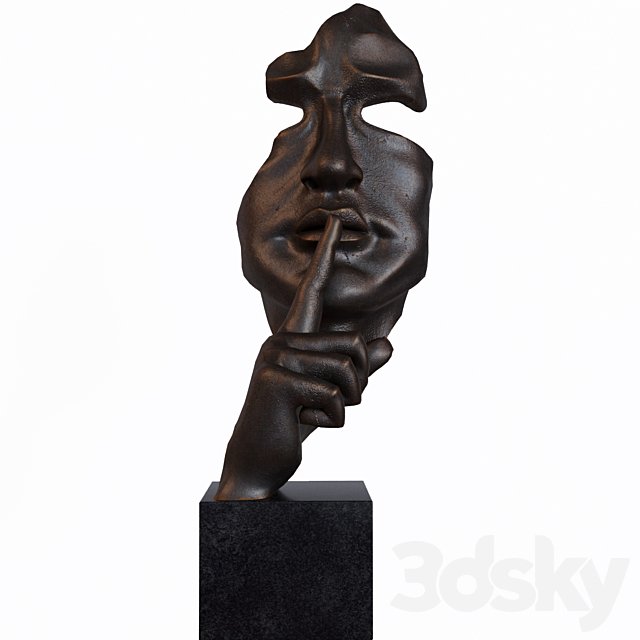 Sculpture Bronze Mask