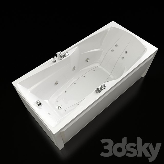 Acrylic hot tub Doctor Jet Fortunata