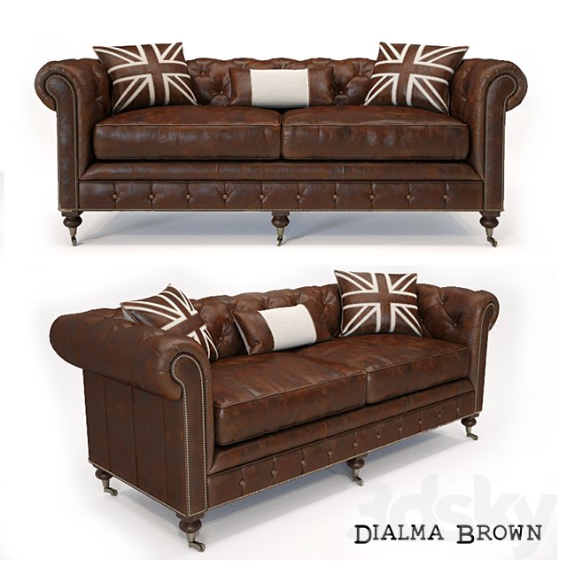 Sofa Dialma Brown