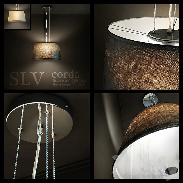 Hanging lamp SLV Corda
