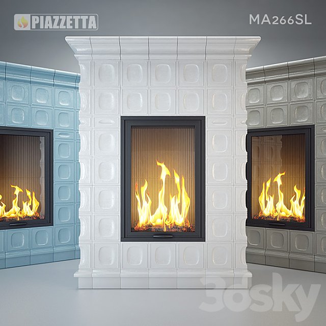 Piazzetta MA266SL Tiled Stove