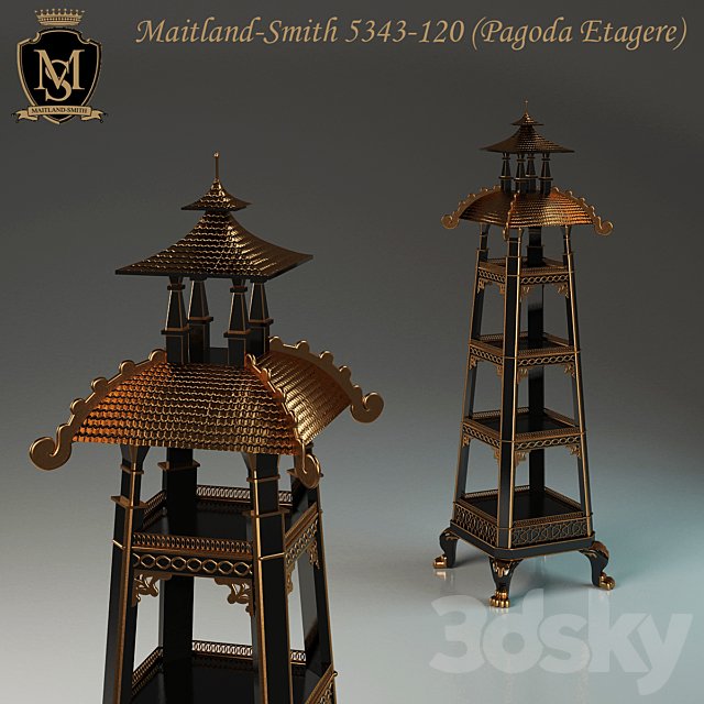 Maitland-Smith 5343-120 (Pagoda Etagere)