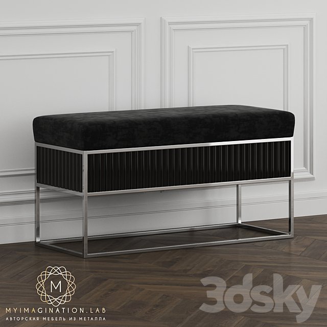 Bench My Imagination Bucket Black