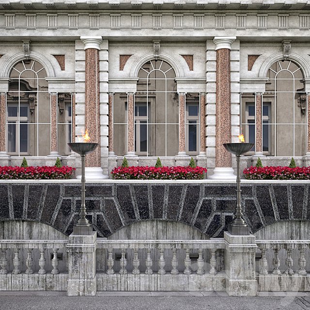 The facade Fleet Street Historical Building London