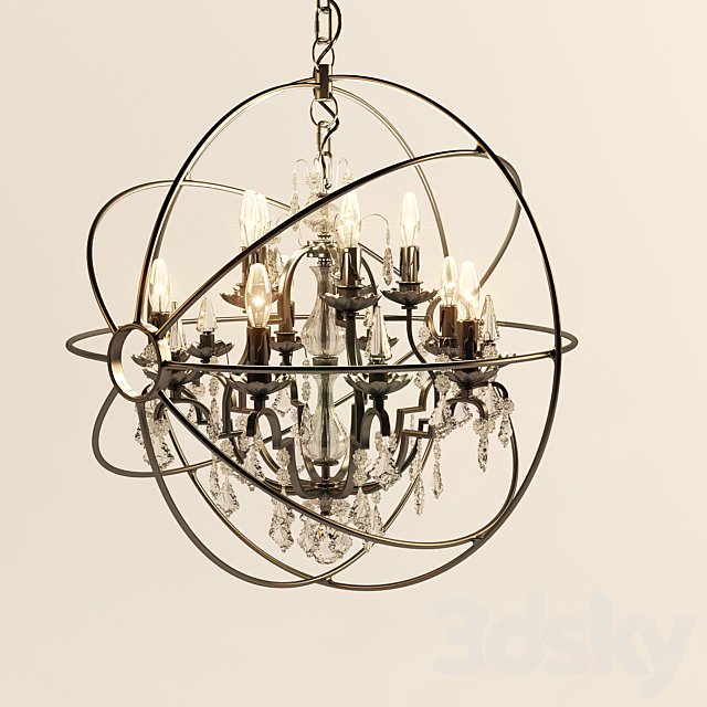 Orbe Chandelier, 10 Cup
