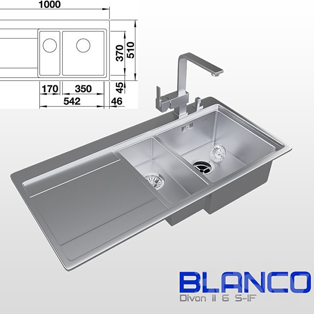 Sink BLANCO + mixer