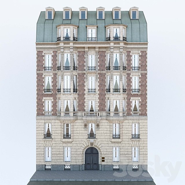 Facade French building