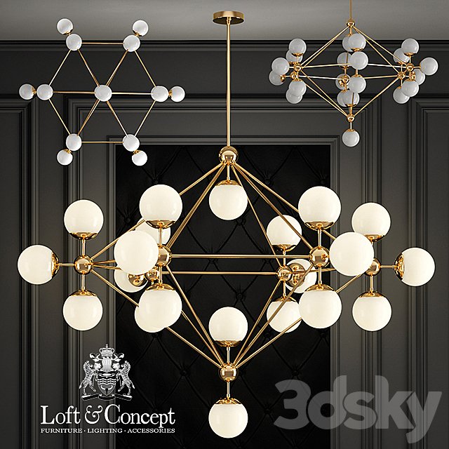 Modo Chandelier Gold Chandelier 21