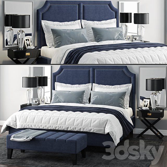 Bed Sanibel Queen Upholstered