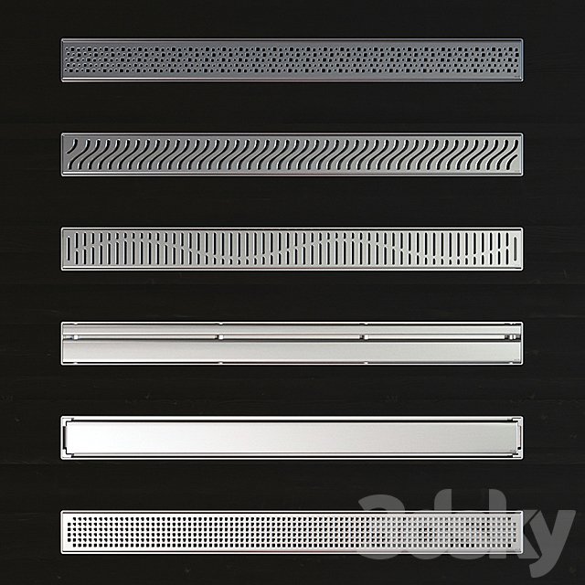 Shower channels ACO ShowerDrain E