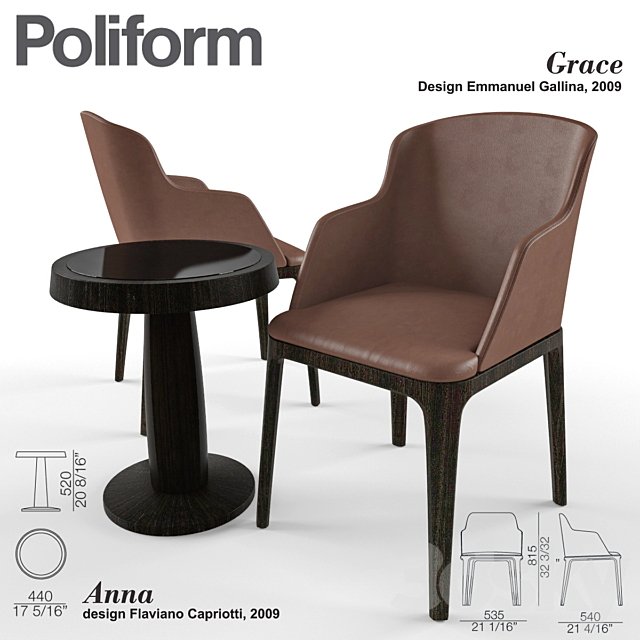 Poliform Grace &amp; Anna
