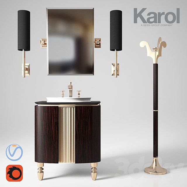 Furniture for bathrooms Karol Bania