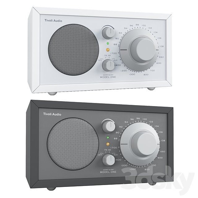 Tivoli Audion model ONE grey and white version