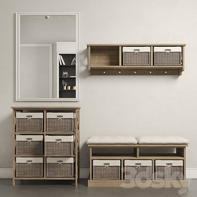 Maui entry cabin series furnitures 4pcs