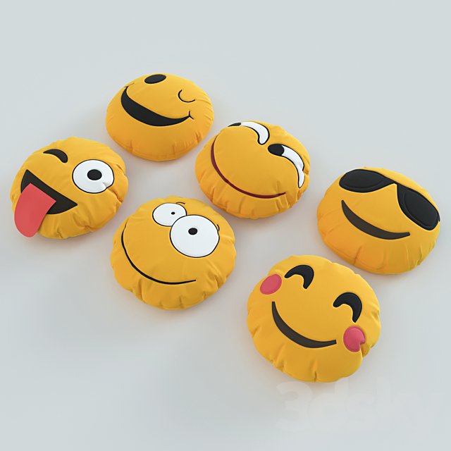 Pillows set 8 (smiles)