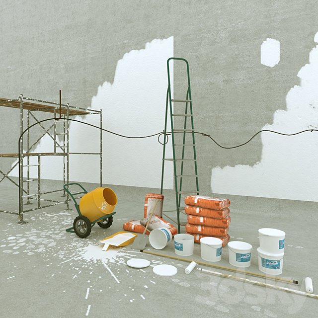paint set, repair