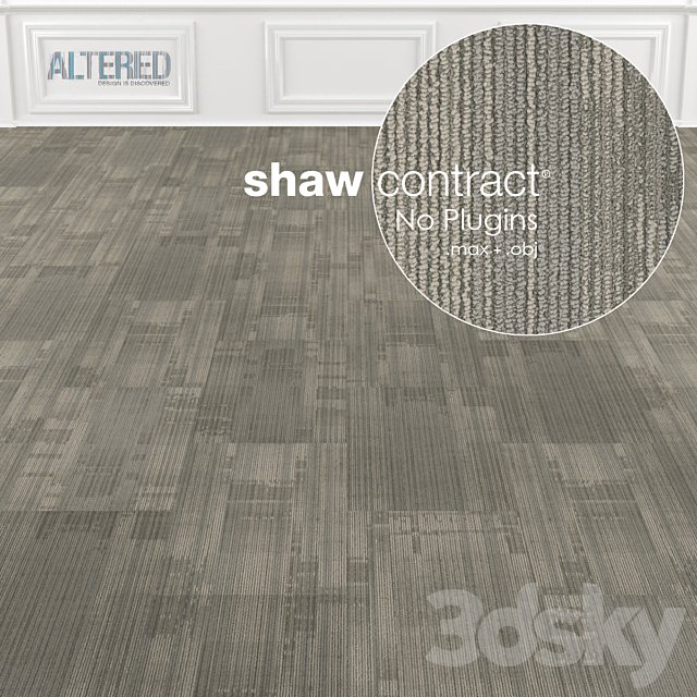 Shaw Carpet Altered Distort No: 1