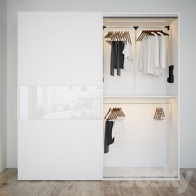 Wardrobe Mebelux Netto