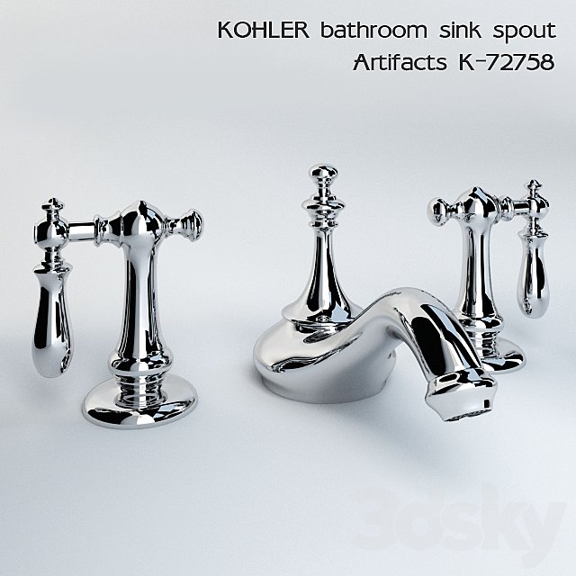 KOHLER bathroom sink spout Artifacts K-72758