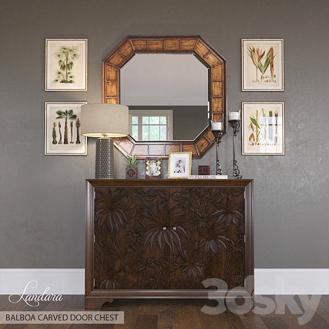 BALBOA CARVED DOOR CHEST