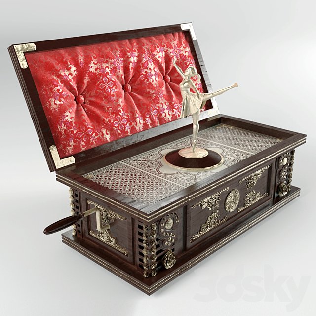 Music Box With Ballerina