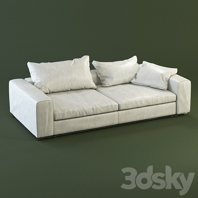 FLEXFORM Groundpiece sofa 2-seater