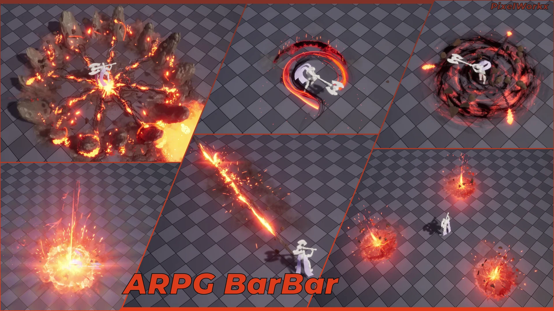 ARPG VFX - Barbarian/Warrior