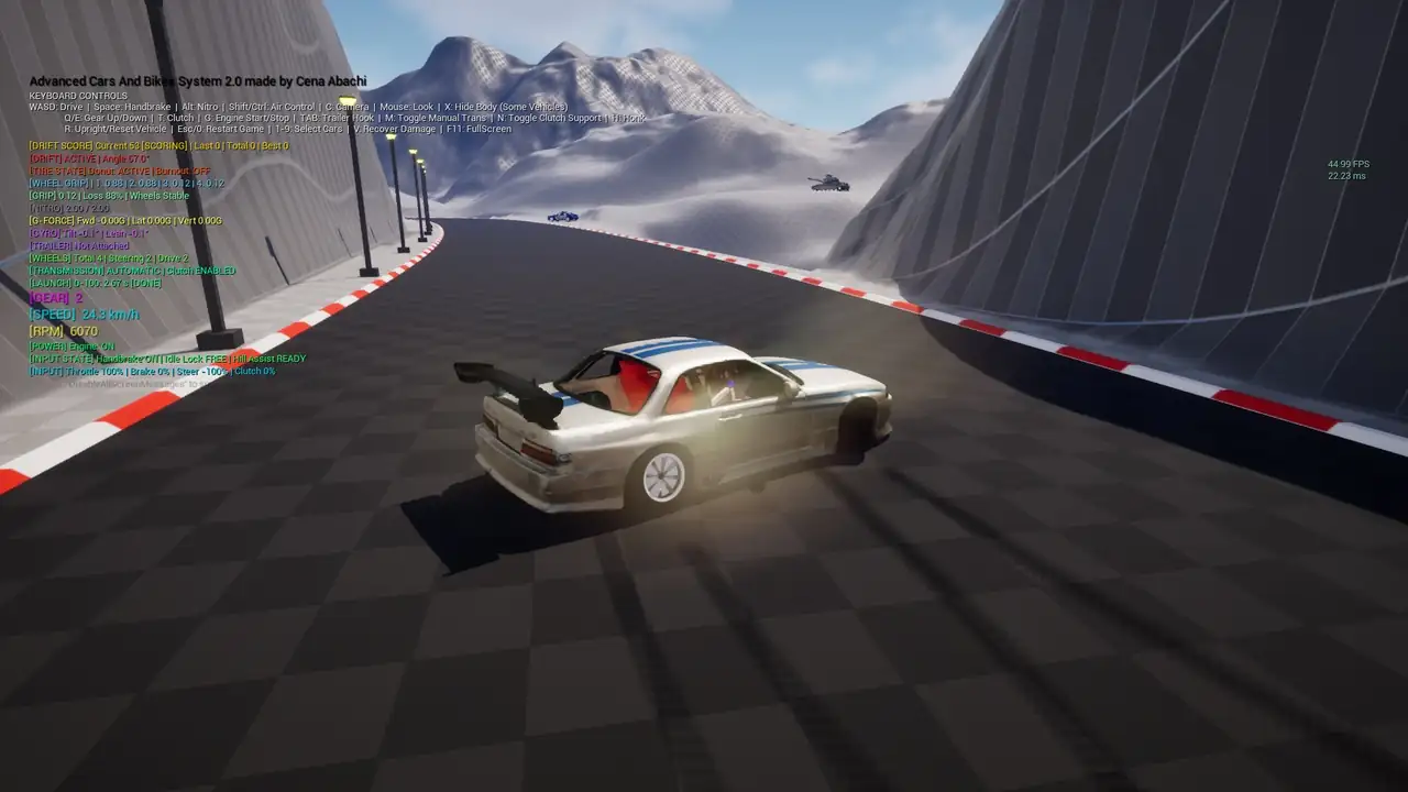 Advanced Cars And Bikes System - Vehicle Physics - Traffic AI - Drift Police