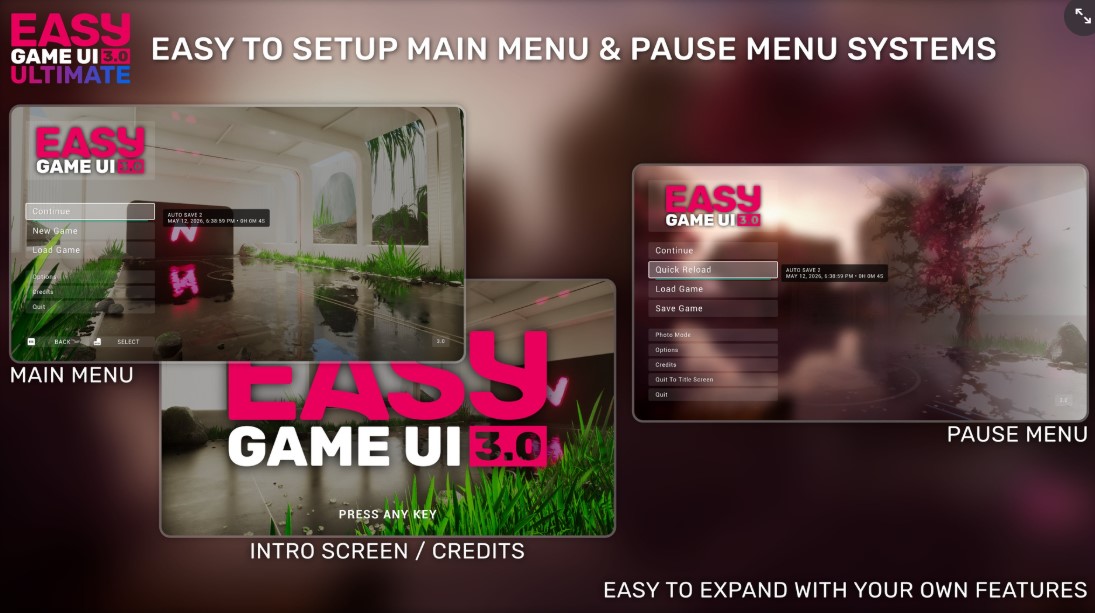 Easy Game UI Ultimate